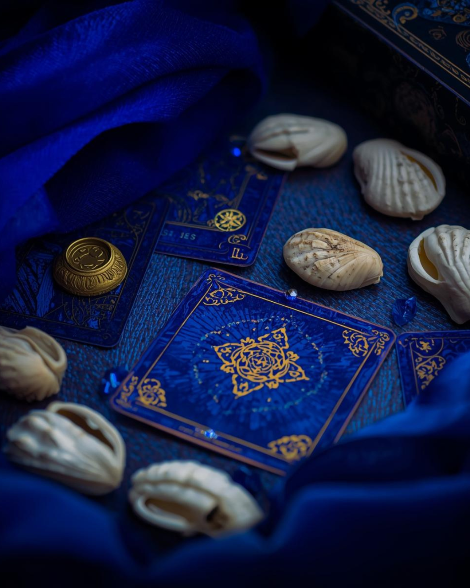 Imagem de casal em clima romântico e espiritual